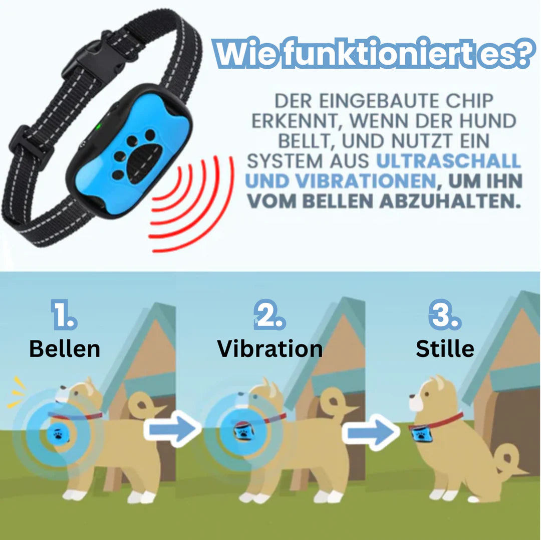 Tierfreundliches Anti-Bell Halsband